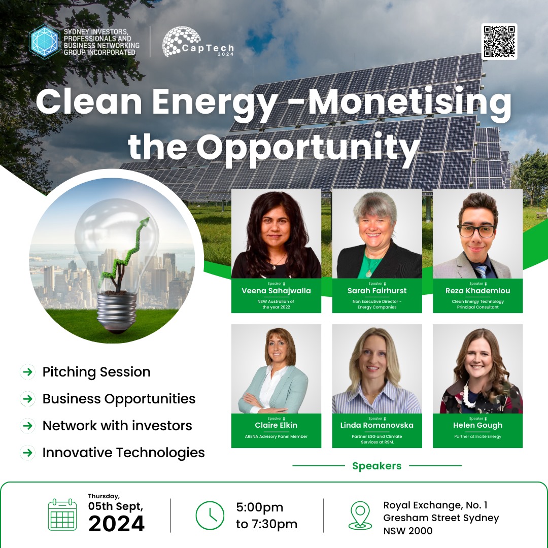 Clean Energy - Monetising the Opportunity