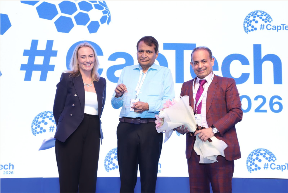 CapTech welcoming Hon Suresh Prabhu
